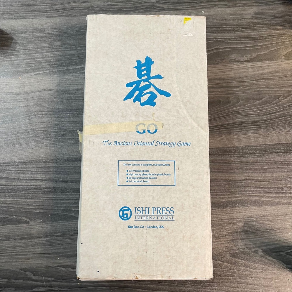 VTG Ishi Press GO Board Game Set Wood Folding Board ShinKwang MyeongSeok Stones